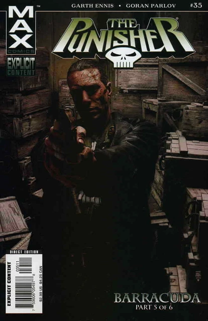 Punisher (7th Series) #35 VF; Marvel | MAX Garth Ennis Barracuda 5 - we combine