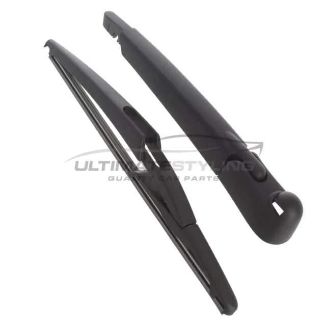 Rear Windscreen Wiper Arm & Blade Set 27 cm 11 Inch Smart Fortwo Coupe 2007-2015