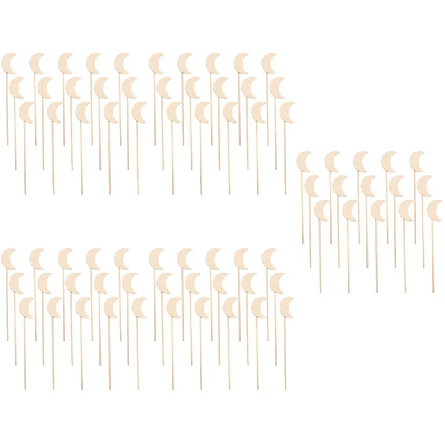 Bacchette In Legno Di Faggio 100 Cm X 16 Mm - 8 Pezzi, Per Fai Da Te, Lavori Manuali