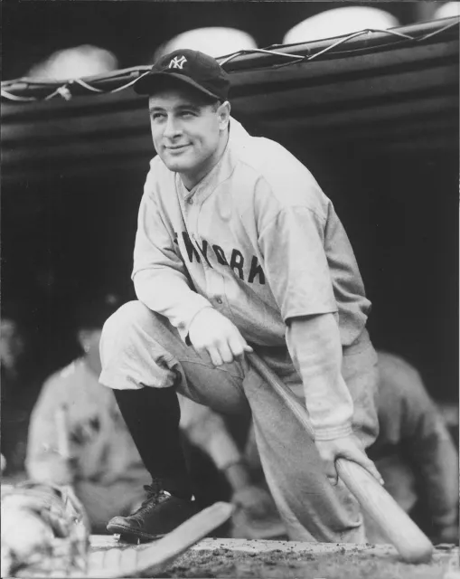 Hall Of Fame Legend Lou Gehrig Portrait Of Greatness 8x10 Photo Yankees 4 95 Picclick