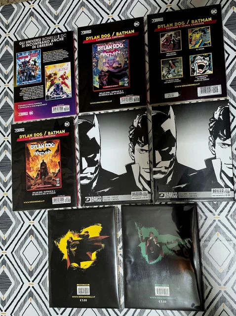 DYLAN DOG E Batman crossover serie completa Bonelli DC Comics EUR 63,10 ...