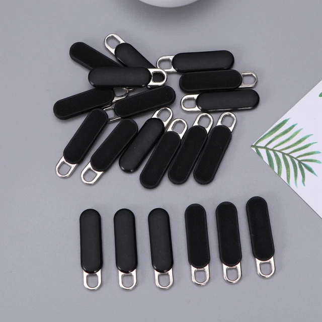 20pcs Zipper Repair Kit Decorative Zipper Pulls Zipper Slider Replacement
