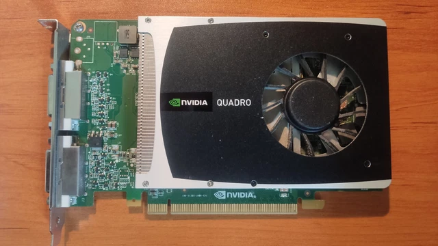 Carte Graphique NVIDIA Quadro 2000 1Go GDDR5 - PCIe, DVI, 2xDP - Occasion