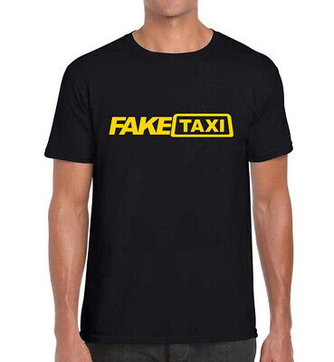 Maglietta FAKETAXI uomo donna unisex porn hub t-shirt maglia fake taxi