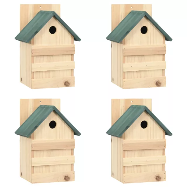 Bird Houses 4 pcs 23x19x33  Firwood P5L6