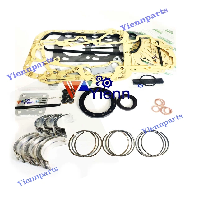3TNA72 3TNA72UJ Overhaul Re-ring Kit For Yanmar Engine John Deere 430 455 755