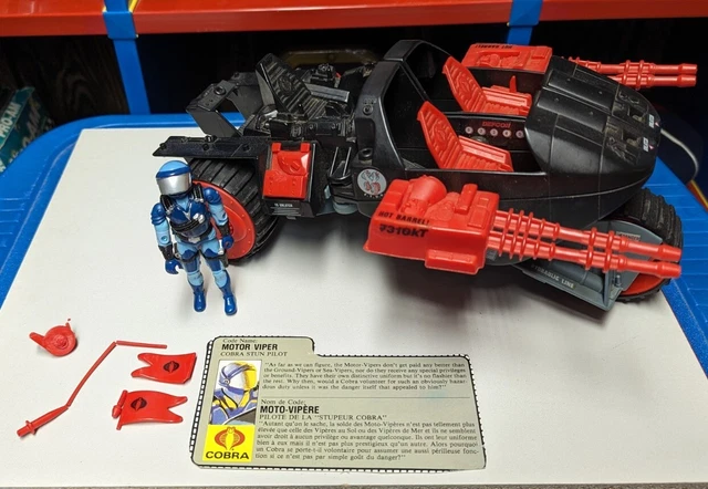 thumbnail image 2 of GI Joe 1986 Cobra Viper Action Figure – Custom Display With Card Back Insert 2 of 6