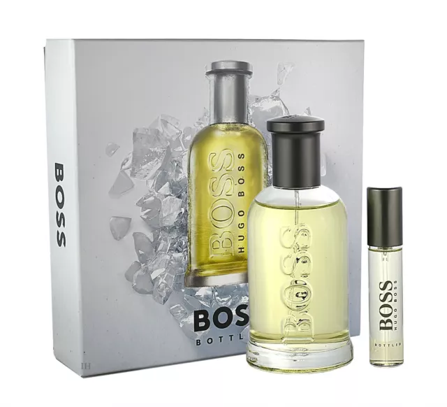 Hugo Boss Bottled 100ml Eau de Toilette & 10ml EDT Neu & OVP