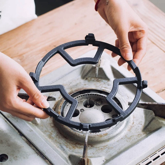 Cooker Cast Iron Wok Support Stove Pan Stand Stove Rack Anti-skid Pot Holder