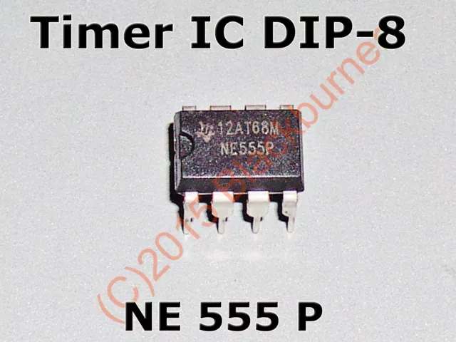 5, 10, 20 Stck. Timer IC NE555P DIP-8 Texas Instruments NEU