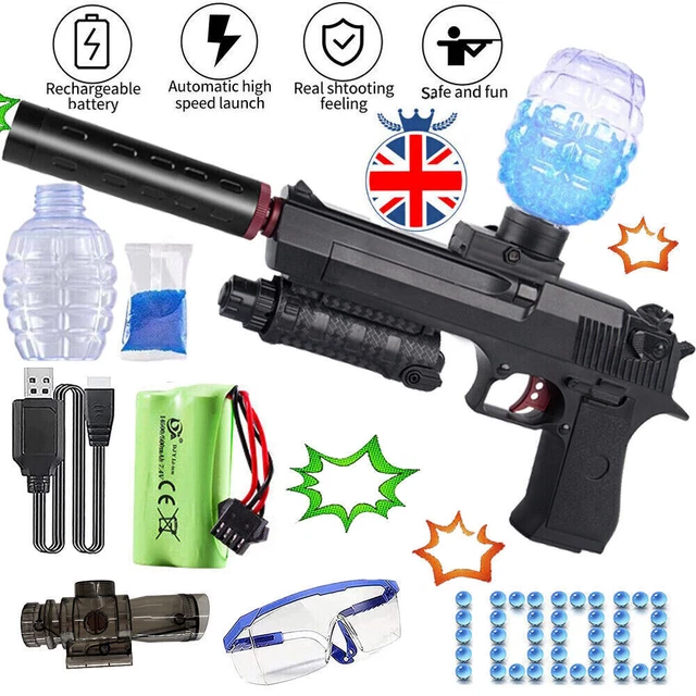 2023 Electric Gel Ball Blaster Eco-Friendly Gel Water Bead Blaster Gun Toy Event