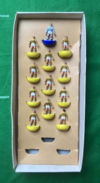 Subbuteo - Rugby Pitch and Spare Players