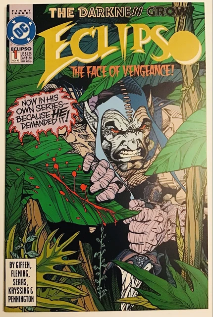 Eclipso #1 (1992) Keith Giffen Scripts; DC Comics; NM