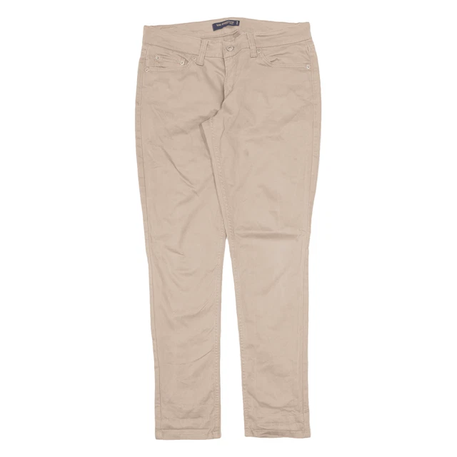 LEVI'S 524 Too Superlow pantaloni beige sottili conico W30 L32