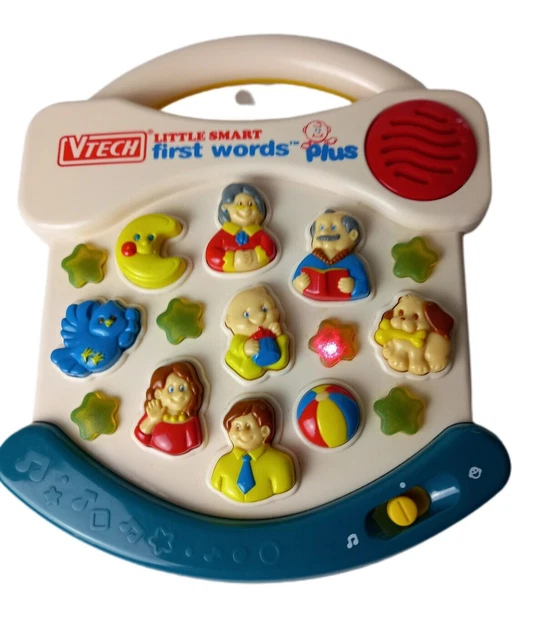VINTAGE VTECH LITTLE Smart First Words Plus Electronic Activity Centre ...