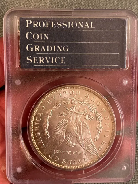 Etats Unis USA Silver Dollar Morgan 1885-O PCGS MS64 Argent United States 2