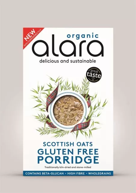 Alara Scottish Hafer Breiflocken Bio glutenfrei 500 g