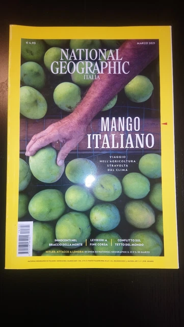 NATIONAL GEOGRAPHIC Marzo 2021 - MANGO ITALIANO