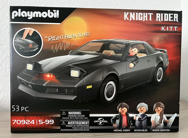 PLAYMOBIL Knight Rider - K.I.T.T. Baukasten-Set - 53 Teile (70924)
