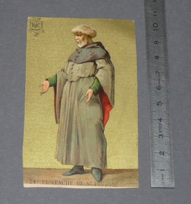 CHROMO HACHETTE & Cie 1890 1910 BON-POINT ECOLE BRENNUS VAE VICTIS 