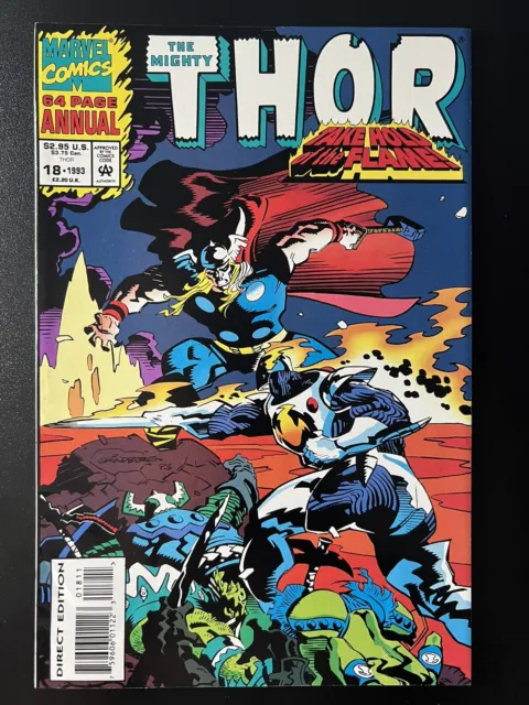 The Mighty Thor Annual #18- Raw 9.9 M First Appearance of Female Loki!