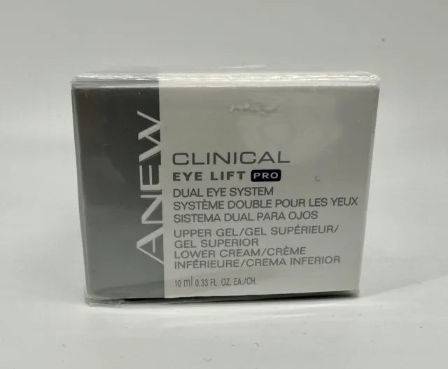 AVON Clinical Eye Lift PRO Dual Eye System .33 fl oz  Sealed in Box