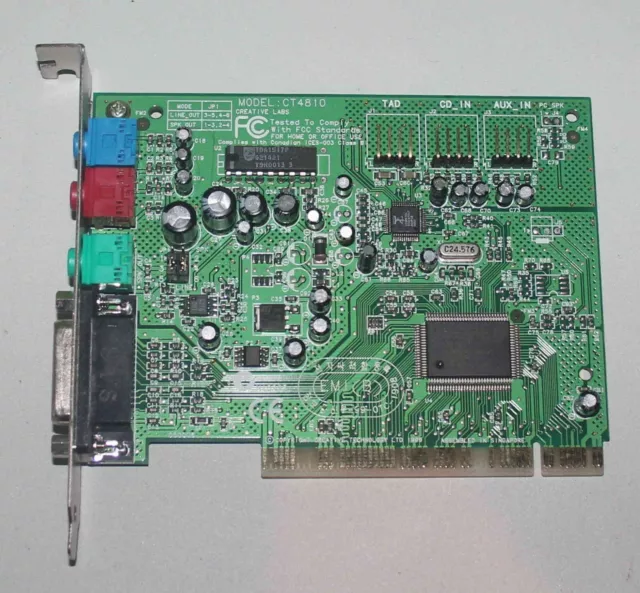 Amiga Soundkarte fuer die Mediator PCI-Boards, Soundblaster CT 4810, Creative La