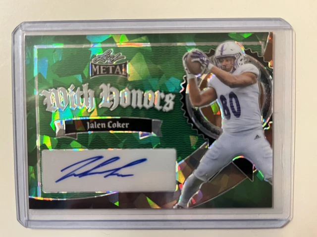 Carte Collector Football NFL 2025 - Barry Sanders & Billy Sims - Auto 1/1 - Detroit Lions - Leaf Signature Series