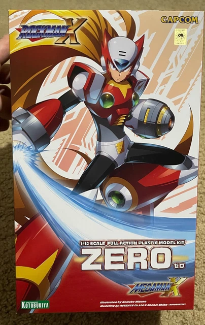 Kotobukiya Rockman X Capcom Zero 1/12 Scale Full Action Plastic Model Kit *NEW*