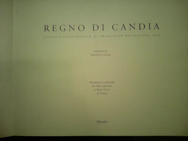 Gran Bell'atlante Corografico : : ' Il Regno Di Candia ' !!!!!!!!!!!!!! 3