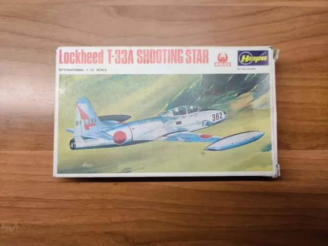 Hasegawa JS-038 Lockheed T-33A Shooting Star 1/78