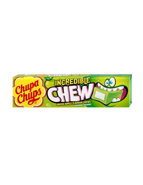 Chupa Chups Incredible Chew Apple 45g x 20