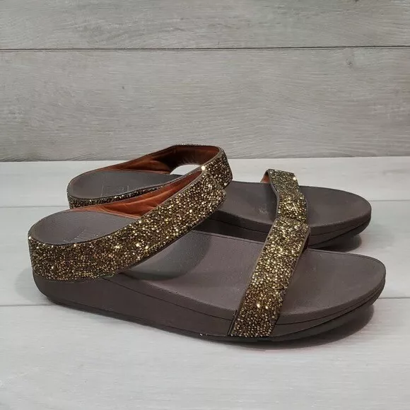 Fitflop Womens Comfort Sandals Wedge Sandals shoes sz 8