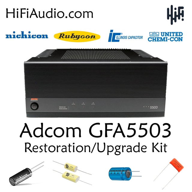 GFA5503 AMPLIFIER amp restoration recap service kit fix repair