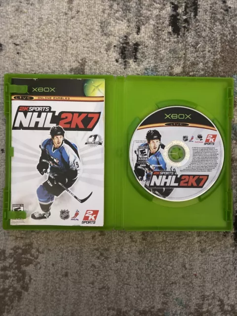 🔥NHL 2K7 (OG Xbox, 2006) CIB. Mint. See Description 🔥