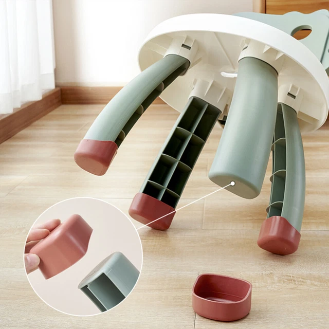 4x Silla de plástico estable cómoda para el hogar para niños pequeños Silla de jardín de infantes