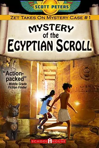 Mystery of the Egyptian Scroll: 1 (Kid Detective Zet) by Peters, Scott Book The