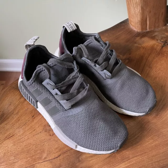 Adidas women's nmd clearance r1 olive maroon