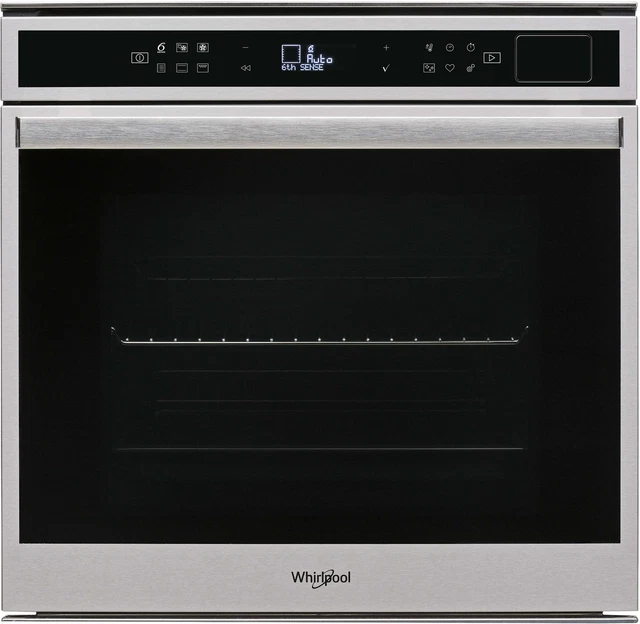whirlpool four intégrable combi vapeur 73l 60cm a+ pyrolyse inox w6os44ps1p w