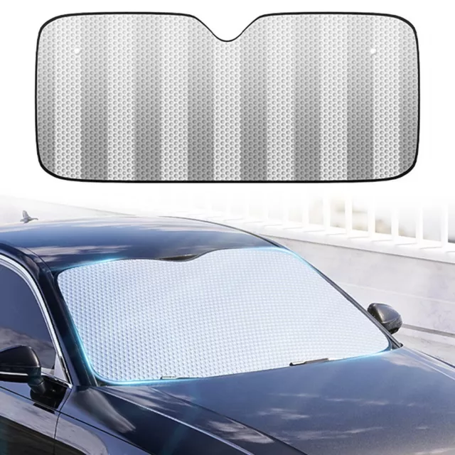 Auto Folding Windshield Sun Visor Shade Car Cover Front/Rear Reflective Block UV