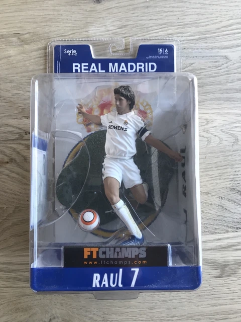 RAUL 7 REAL Madrid Action Figure FT CHAMPS Premium 6” Mint