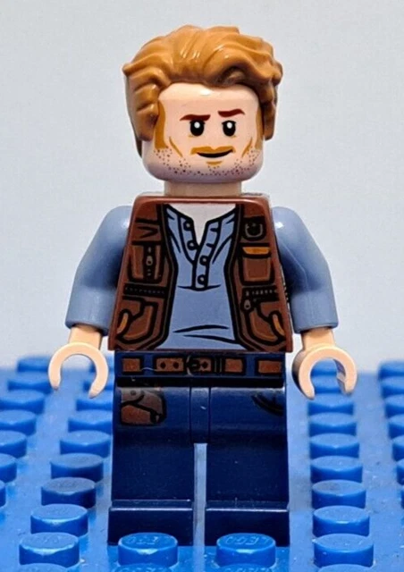 LEGO MINIFIGURE JURASSIC World - Owen Grady (jw023) - Lot 75930 75935