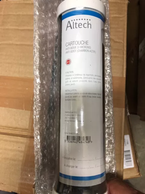 ALTECH - Filtre duo Altech avec cartouche anti-sédiment 20µ et