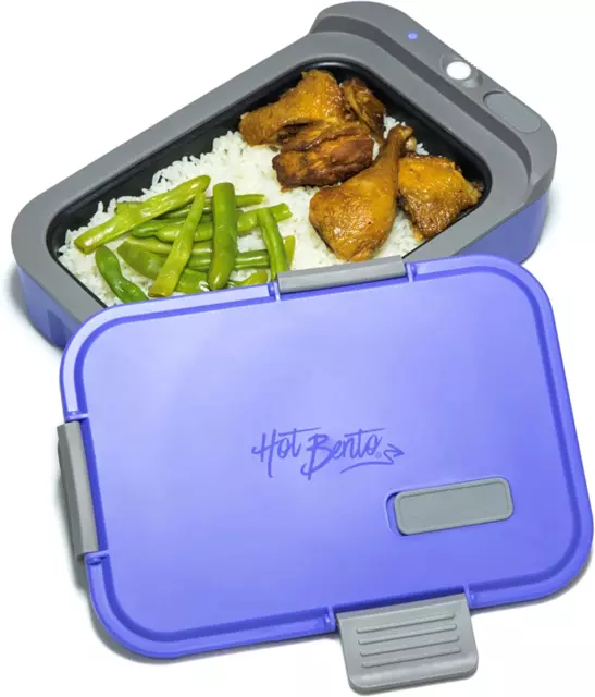 – Self Heated Lunch Box and Food Warmer – Battery Powered, Portable, Cordless, H