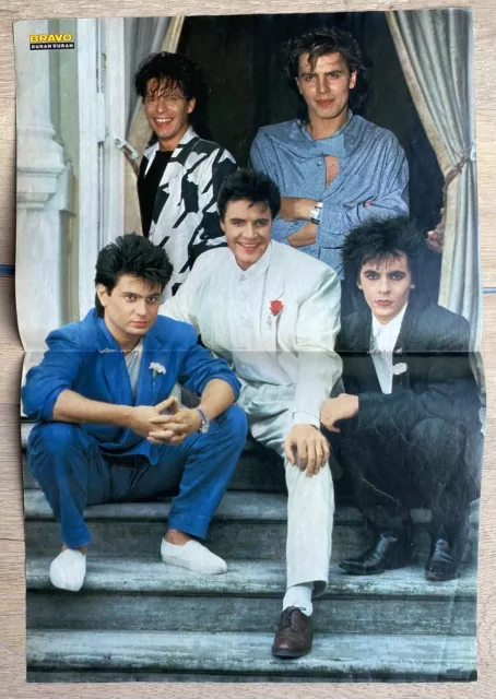 BRAVO POSTER Duran Duran - James Dean - 80er Jahre !!!