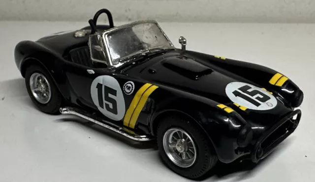 BOX : MODEL 1/43 8414 AC SHELBY COBRA SEBRING 1963 No15  BLACK