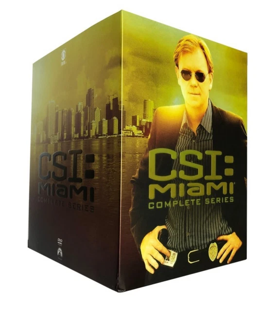 CSI MIAMI: COMPLETE TV Series Seasons 1-10 (DVD 65-Disc Box Set