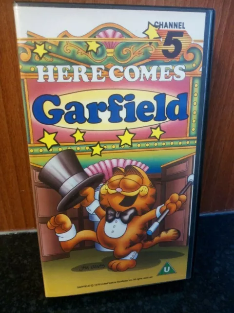 Here Comes Garfield - VHS Video