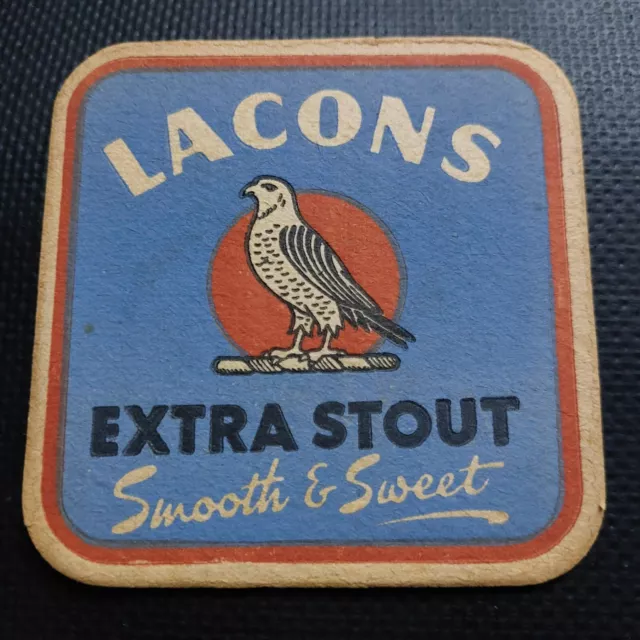 Lacons Beer Mat Uk Cat No 02. Yarmouth Ales.