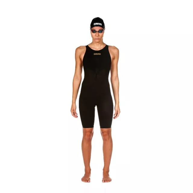 Arena Costume Swimming Mens Competition Powerskin Carbon Air2 Closed Black Gold